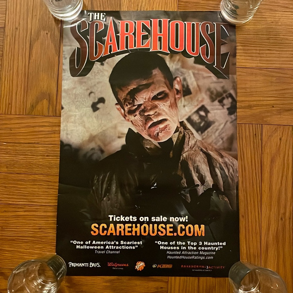 Pittsburgh’s Scare House (haunted house) poster